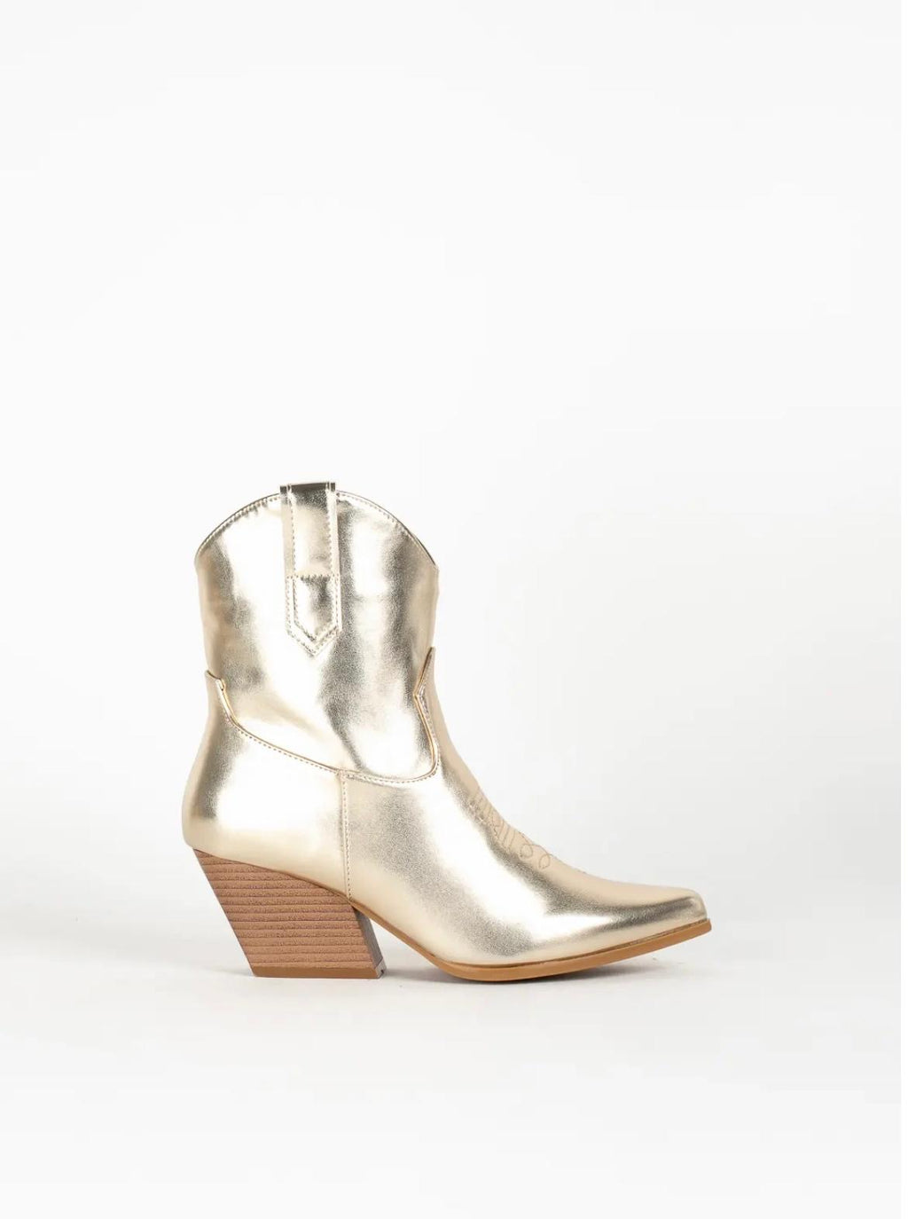 Botas cowboy doradas